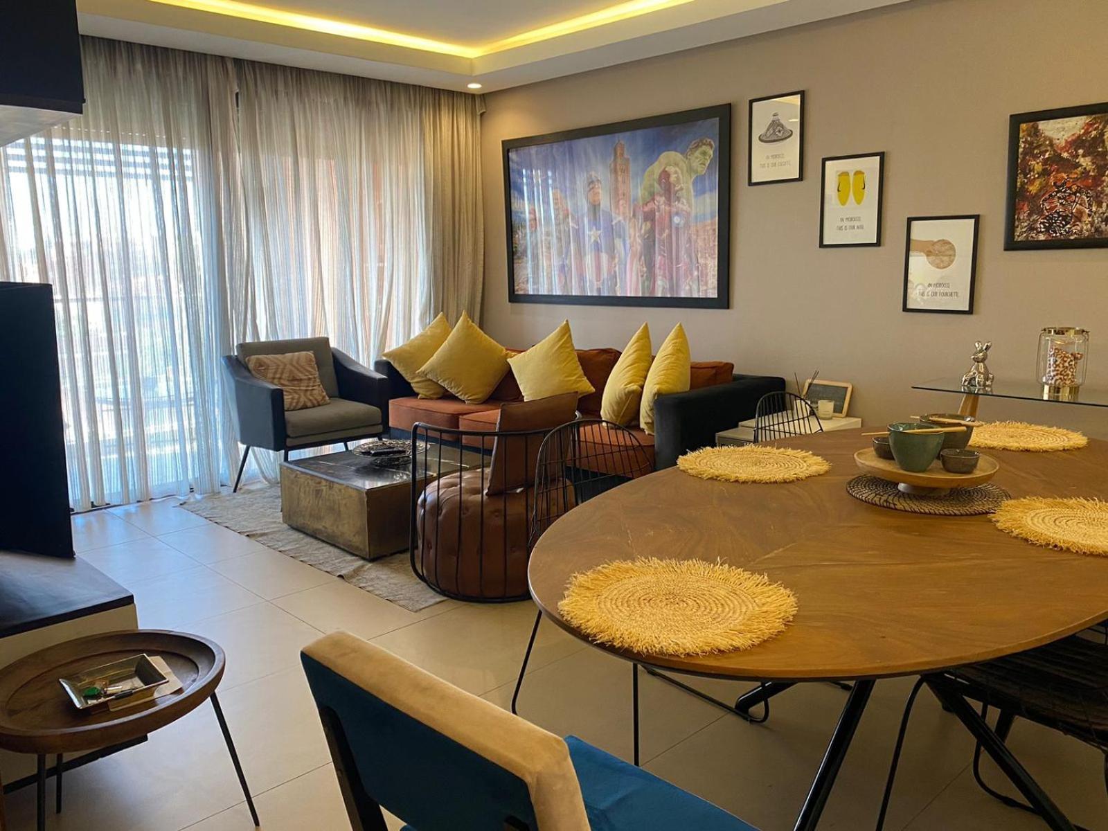 Luxueux Appart Hivernage Avec Vue Sur L"Atlas Marrakesz Zewnętrze zdjęcie