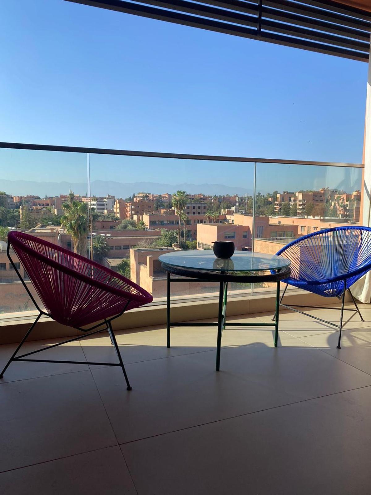 Luxueux Appart Hivernage Avec Vue Sur L"Atlas Marrakesz Zewnętrze zdjęcie